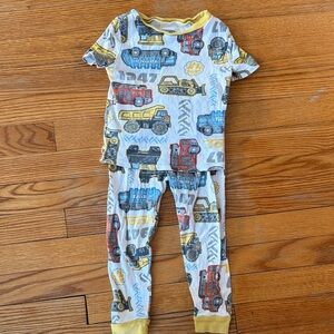 Tonka Yellow and Red Vehicle Print Shirt